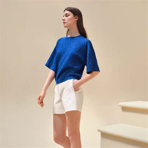 hermes cardigan 2023|hermes short sleeve sweaters.